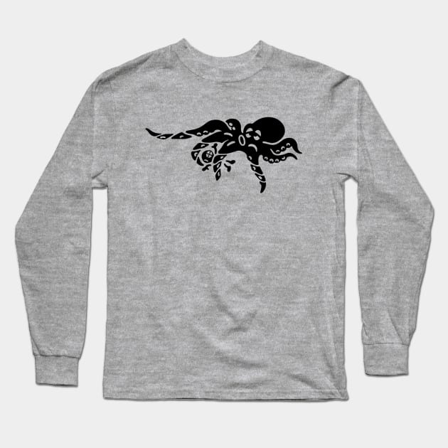 Game & Watch - Octopus Long Sleeve T-Shirt by Cadet CasualTees